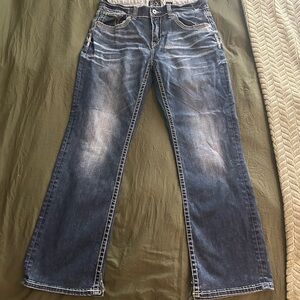 Buckle Men's Blue Jeans